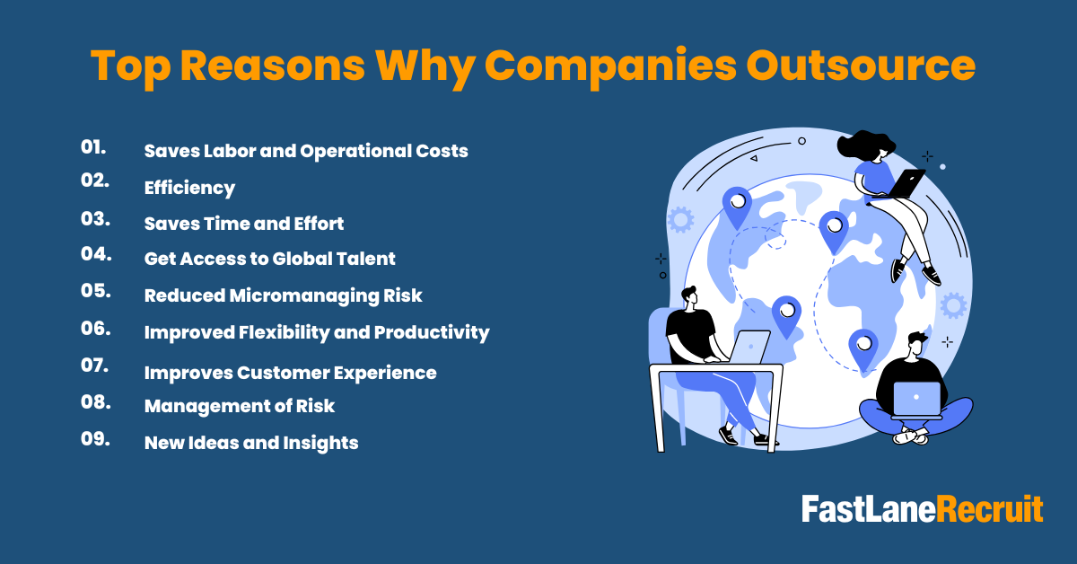 Why Do Companies Choose to Outsource? 2 Top Reasons Why Companies Outsource