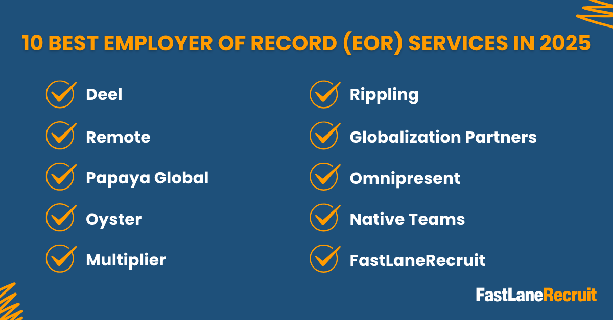 10 Best Employer of Record (EOR) Services in 2025