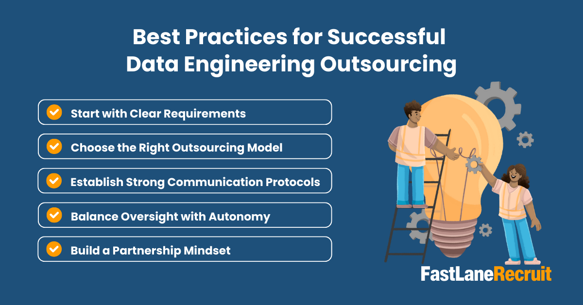 Best Practices for Successful Data Engineering Outsourcing