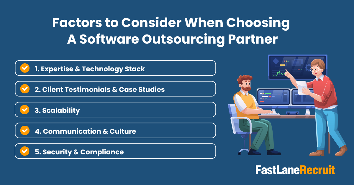 Factors to Consider When Choosing a Software Outsourcing Partner