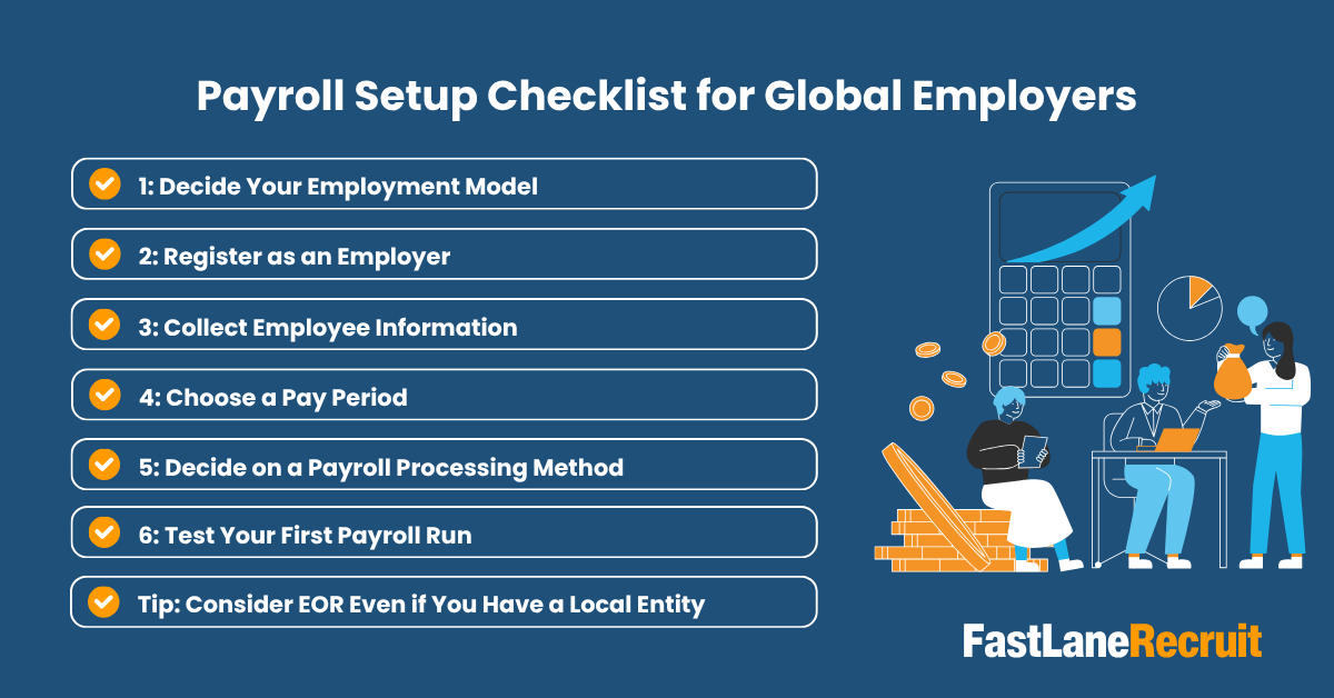 Payroll & Compliance Guide for Hiring Malaysian Front-end Developers 2 Payroll Setup Checklist for Global Employers