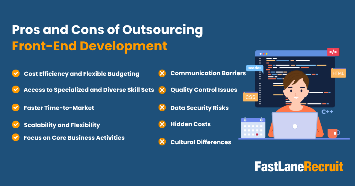 Front-End Development Outsourcing: Pros and Cons 2 Pros of Outsourcing Front-End Development