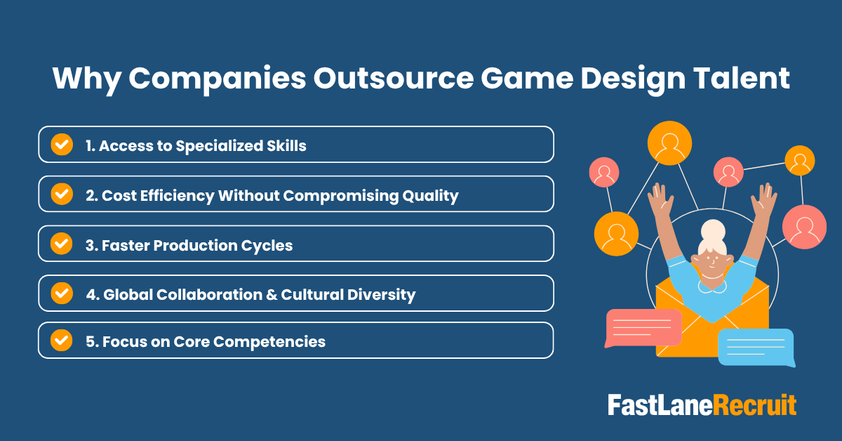 Why Companies Outsource Game Design Talent