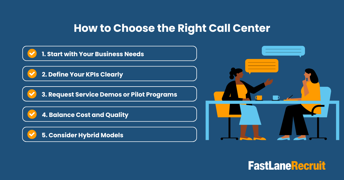 How to Choose the Right Call Center