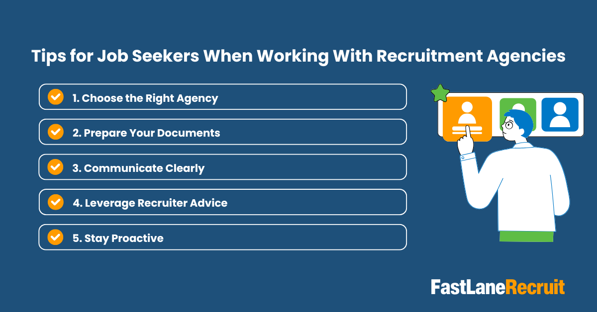 Tips for Job Seekers When Working With Recruitment Agencies