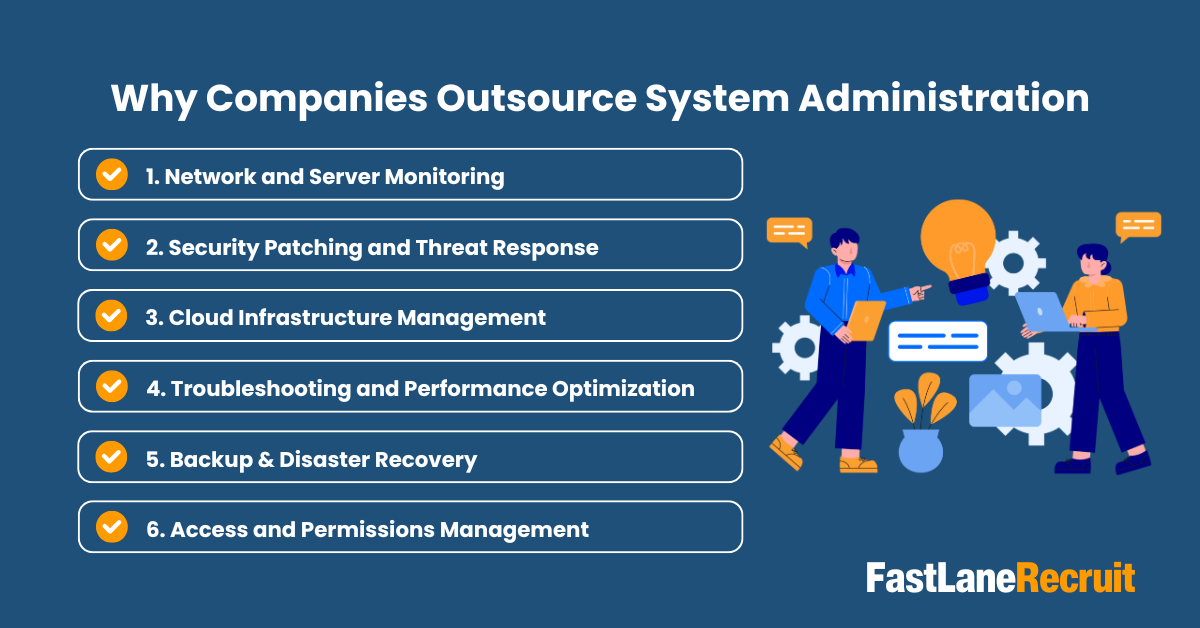 Why Companies Outsource System Administration
