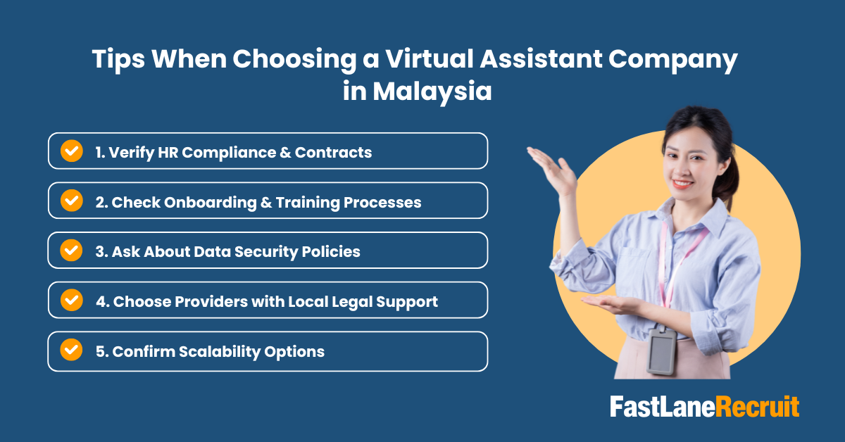 Tips When Choosing a Virtual Assistant Company in Malaysia