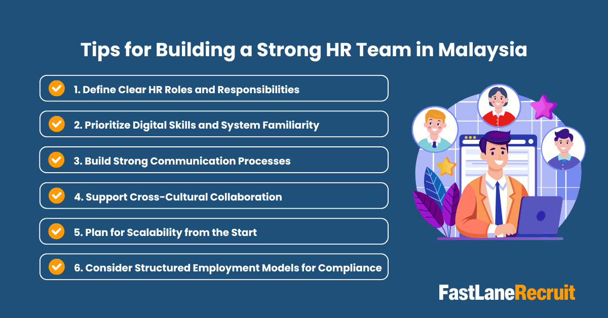 Tips for Building a Strong HR Team in Malaysia