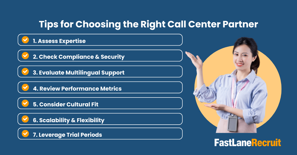 Tips for Choosing the Right Call Center Partner
