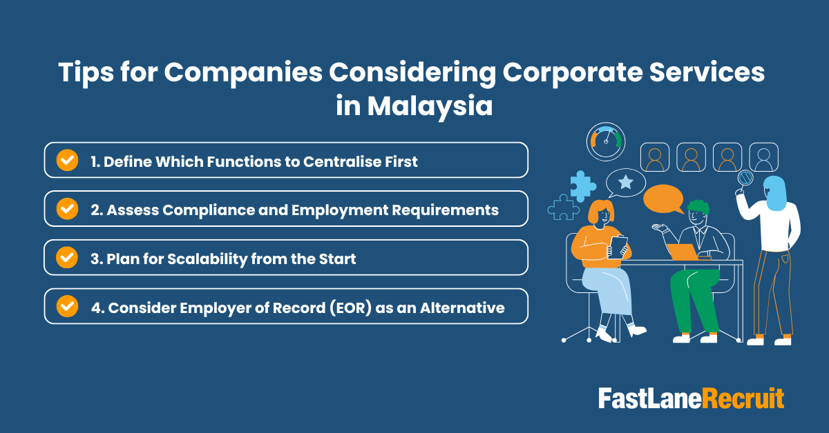 Tips for Companies Considering Corporate Services in Malaysia