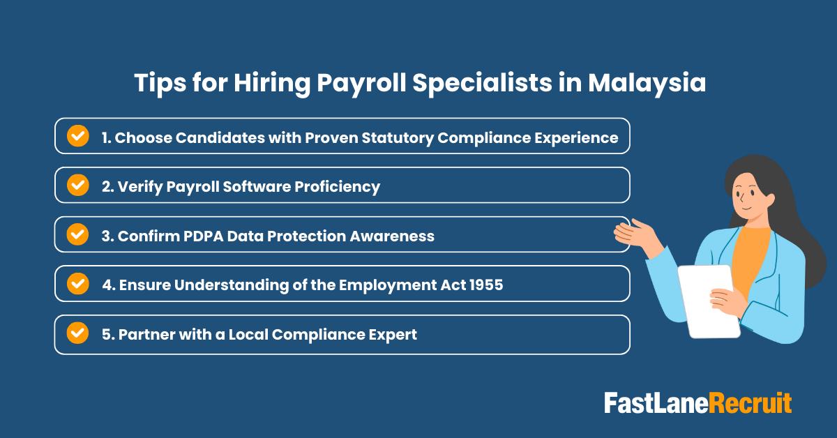 Tips for Hiring Payroll Specialists in Malaysia