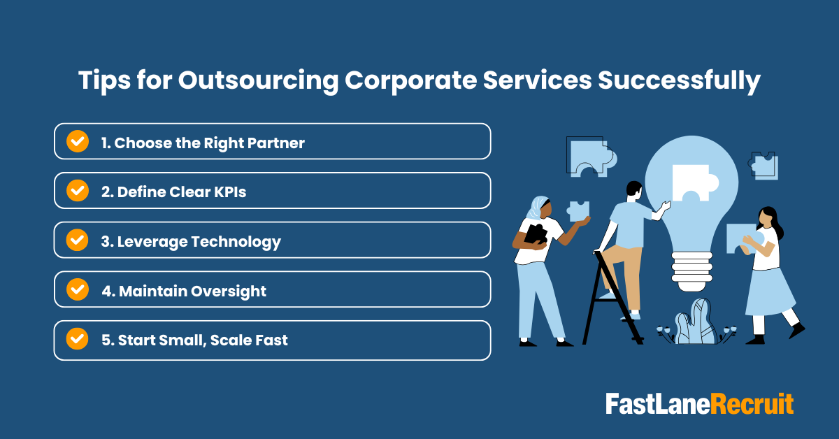 Why Businesses Outsource Corporate Services Functions 2 Tips for Outsourcing Corporate Services Successfully