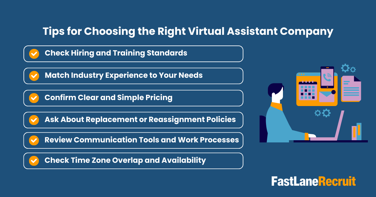 Tips for Choosing the Right Virtual Assistant Company