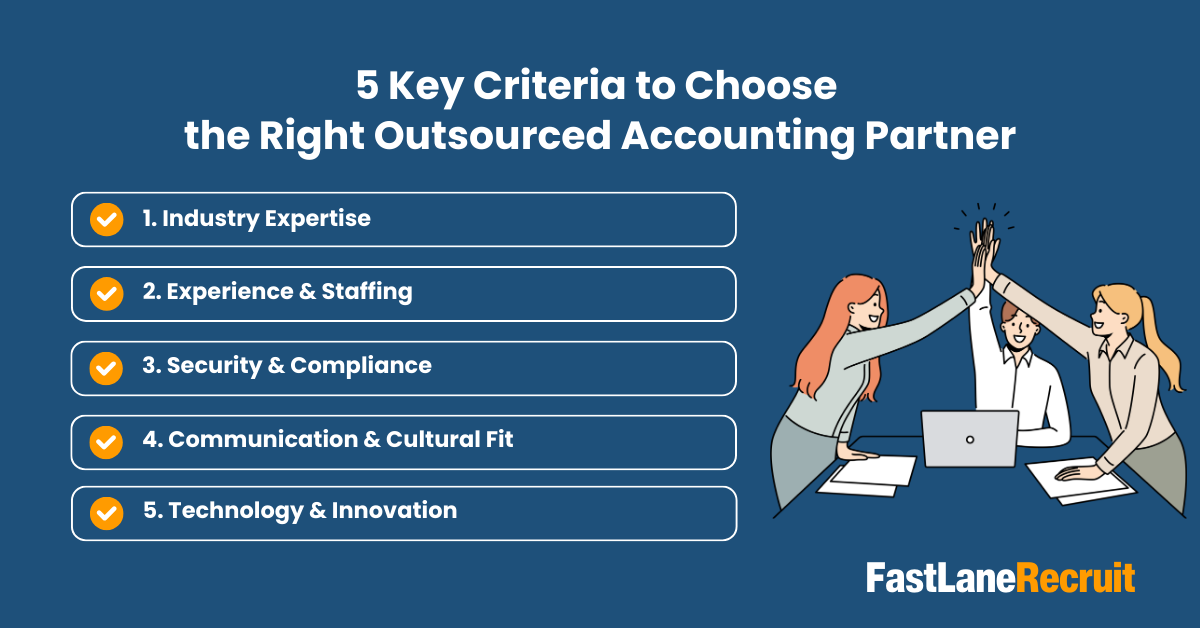 5 Key Criteria to Choose the Right Outsourced Accounting Partner