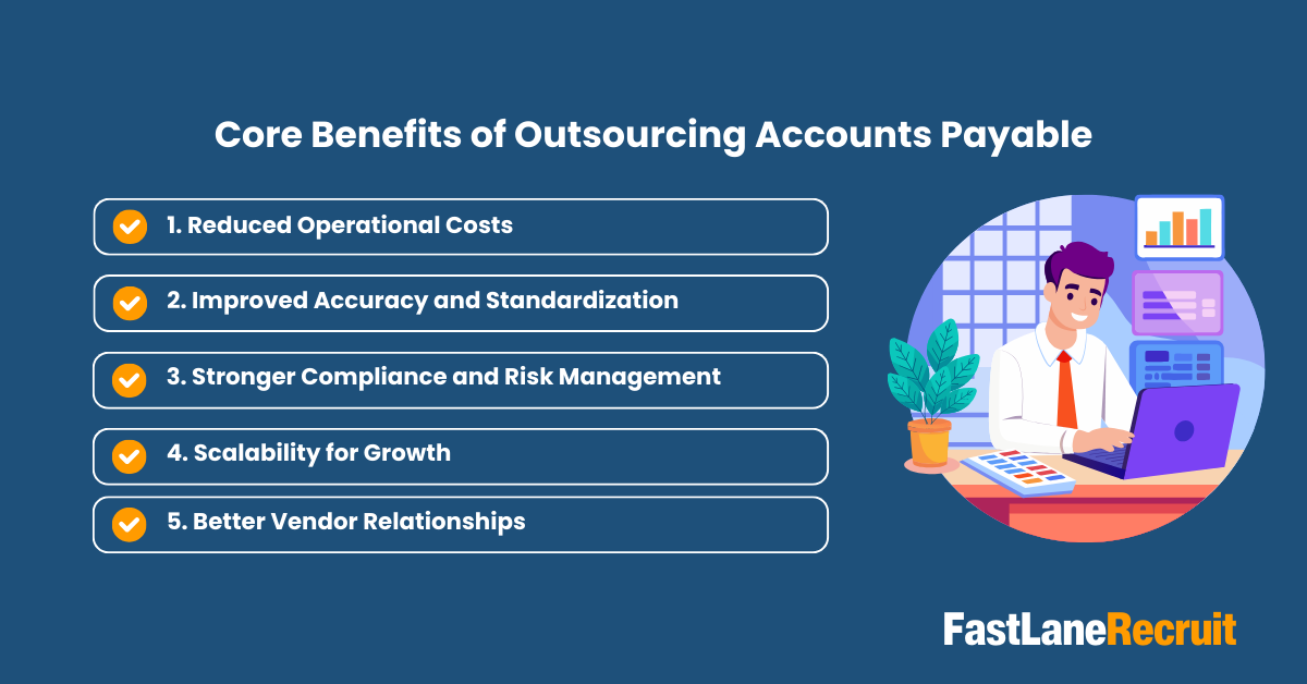 Core Benefits of Outsourcing Accounts Payable