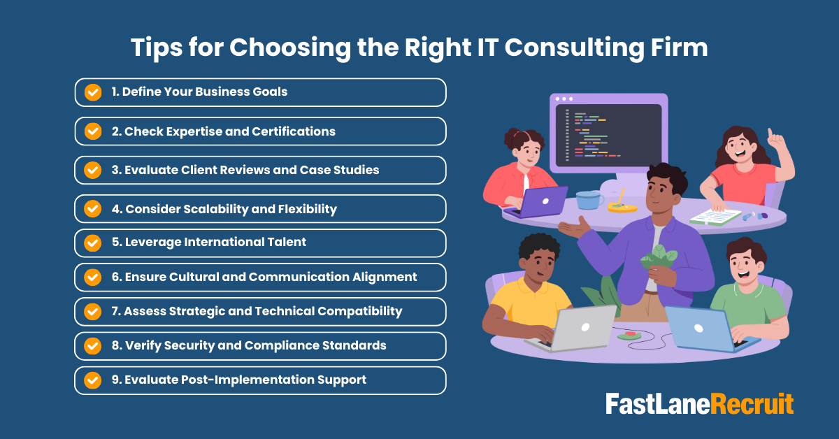Tips for Choosing the Right IT Consulting Firm