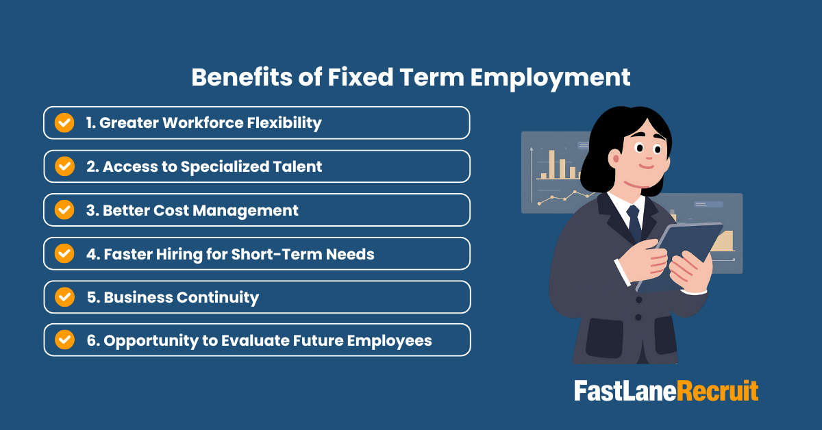Benefits of Fixed Term Employment