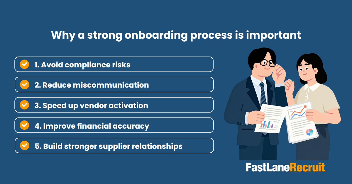 Why a strong onboarding process is important