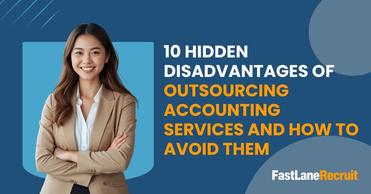 disadvantages of outsourcing accounting services