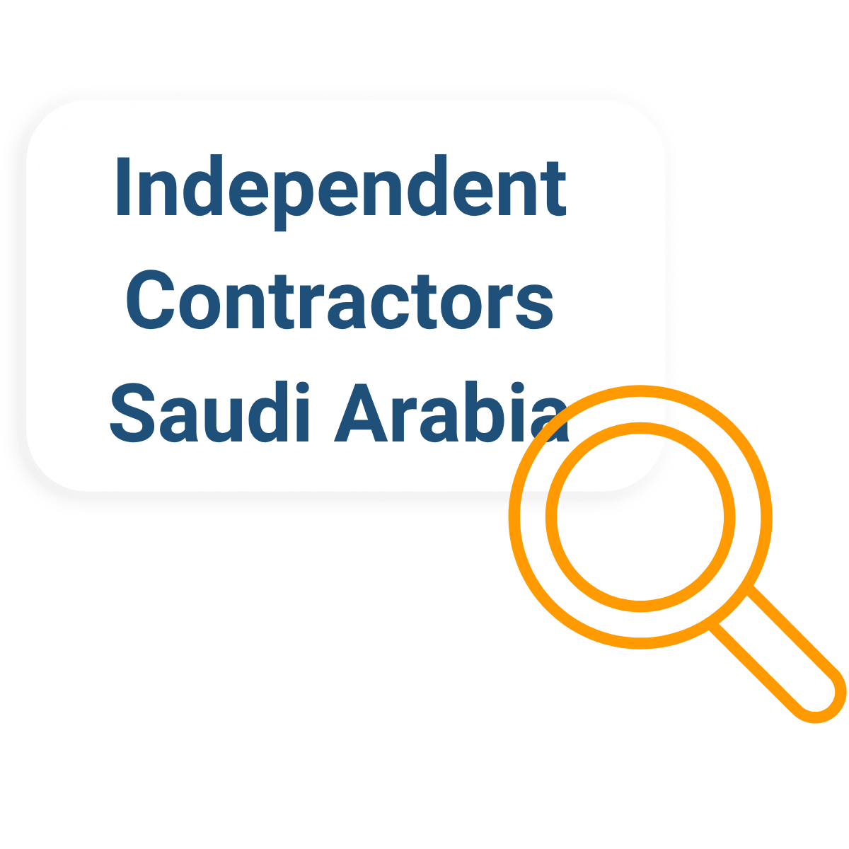 Independent Contractors Saudi Arabia