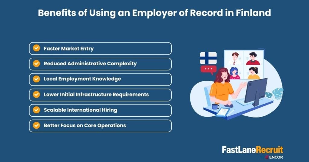Benefits of Using an Employer of Record in Finland