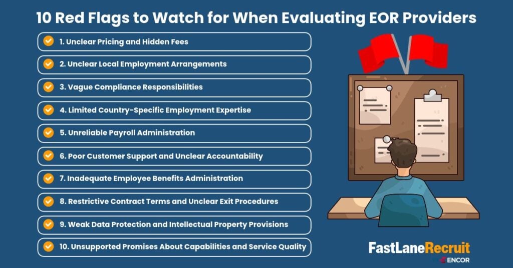 10 Red Flags to Watch for When Evaluating EOR Providers