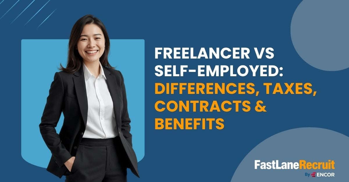 Freelancer vs Self-Employed: Differences, Taxes, Contracts & Benefits